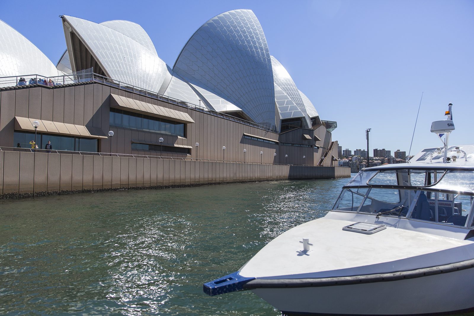 Barangaroo water taxi on Sydney Harbour